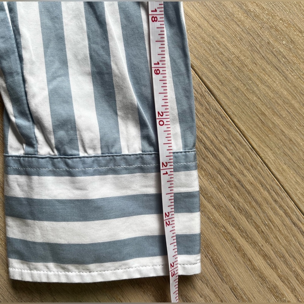 Ralph Lauren Striped Button-Down with Floral Lace - Picture 7 of 9